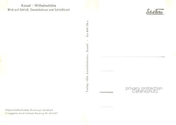 Wilhelmshoehe Kassel Schloss Gewächshaus Schlosshotel Fliege – Bild 2