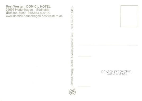 Hodenhagen Best Western Domicil Hotel Hudemühle Sü – Bild 2