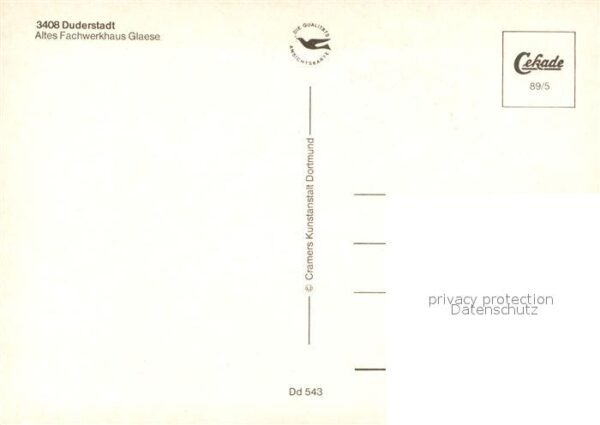 Duderstadt Altes Fachwerkhaus Glaese – Bild 2