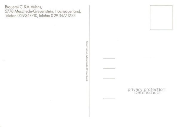 Grevenstein Brauerei C. & A. Veltins – Bild 2