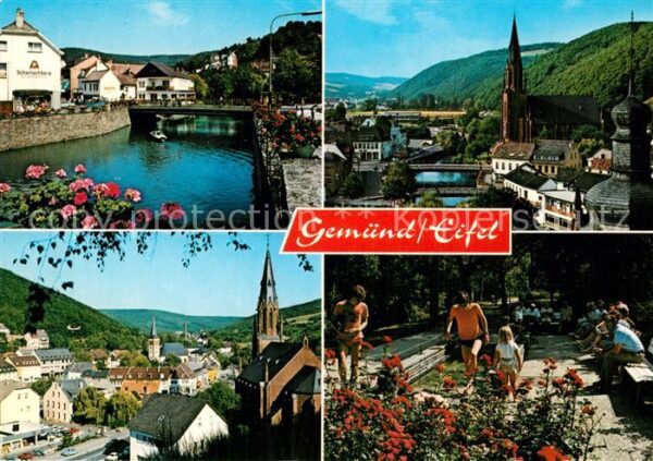 Gemuend Eifel Teilansichten Luft- und Kneippkurort Na