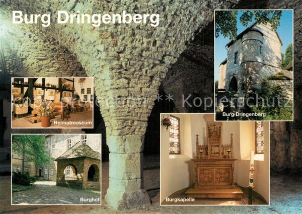 Bad Driburg Burg Dringenberg Heimatmuseum Burghof B