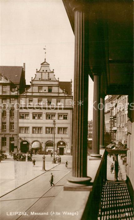Leipzig Messamt Alte Waage