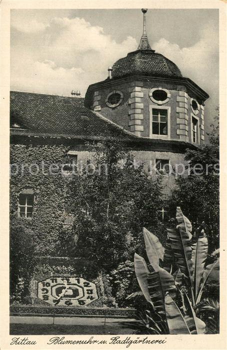 Zittau Blumenuhr und Stadtgärtnerei