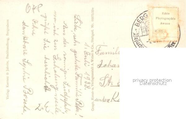 Bergzabern Bad Kurhaus Friedrichsruhe – Bild 2