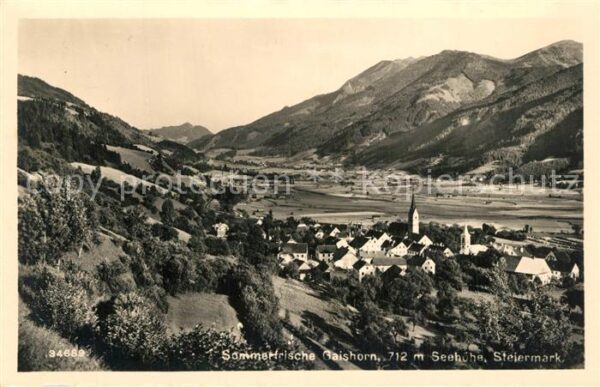 Gaishorn See Panorama
