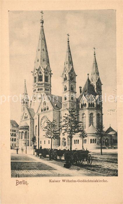 Berlin Kaiser Wilhelm Gedächtniskirche