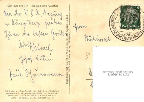 Koenigsberg Preussen Im Speicherviertel – Bild 2