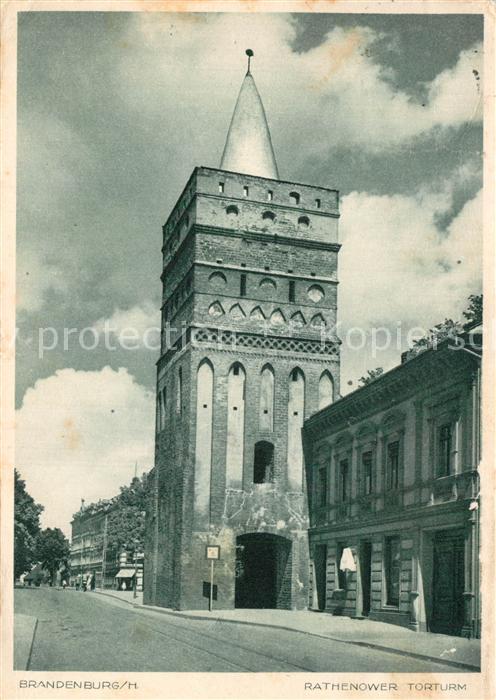 Brandenburg Havel Rathenower Torturm