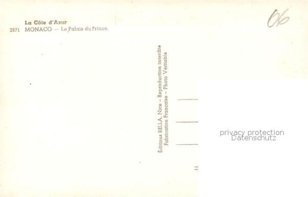 Monaco Le Palais du Prince – Bild 2