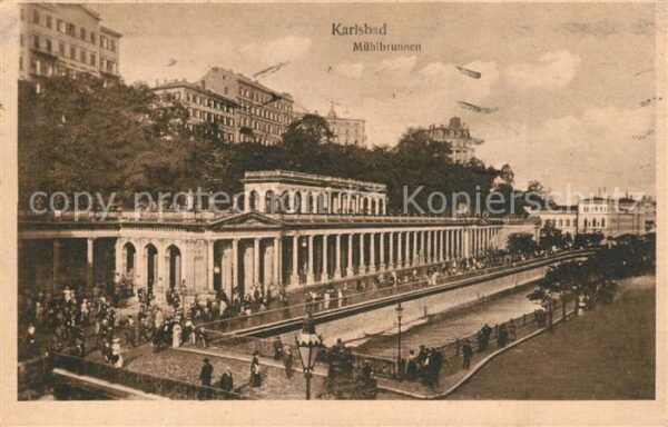 Karlsbad Eger Mühlbrunnen