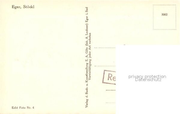 Eger Cheb Tschechien Stöckl – Bild 2
