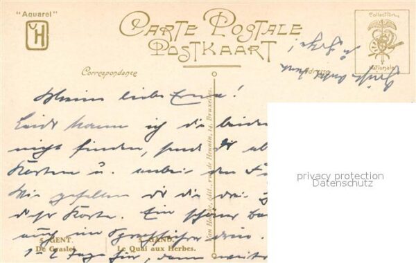 Gent Gand Flandre De Graslei – Bild 2