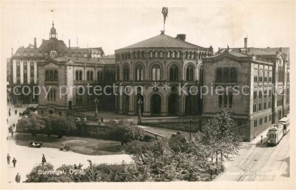 Oslo Norwegen Stortinget
