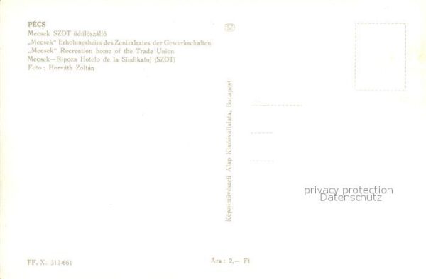 Pecs Mecsec SZOT üdülöszallo – Bild 2