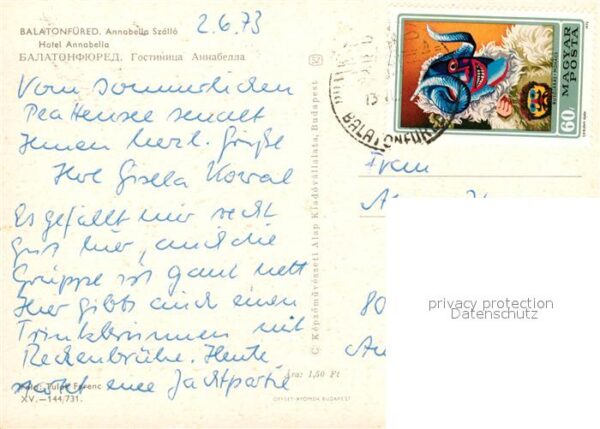 Balatonfuered Hotel Annabella – Bild 2