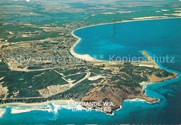 Esperance Western Australia Bay of Isles Aerial view