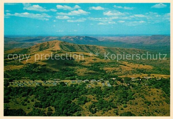 Zululand The Rest Camp Aerial view