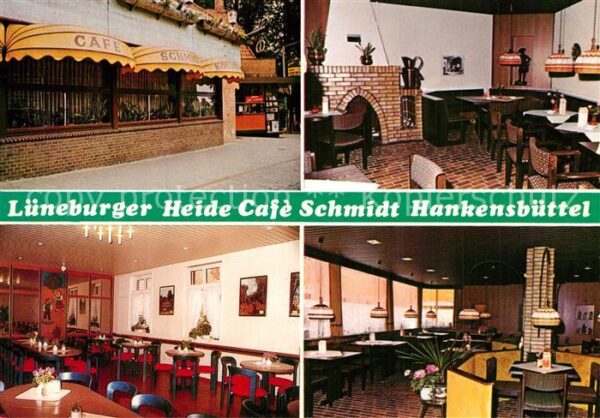 Hankensbuettel Heide Cafe Schmidt mit Kloster Isenhage
