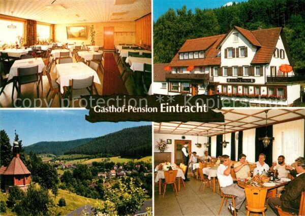 Friedrichstal Baiersbronn Gasthof Pension Eintracht Gasträume