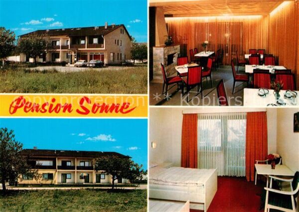 Egglfing Inn Pension Sonne Gaststube Zimmer