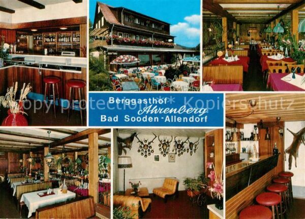 Bad Sooden-Allendorf Berggasthof Ahrenberg Hotel Restaurant