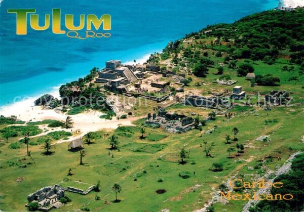 Tulum Caribe Mexicano Aerial View