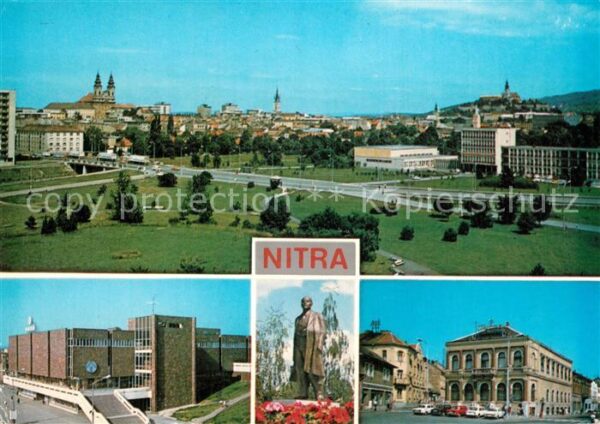 Nitra Celkovy pohlad Prior Socha V Lenina Hot