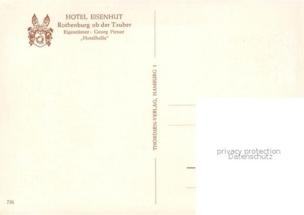 Rothenburg Tauber Hotel Eisenhut Hotelhalle – Bild 2