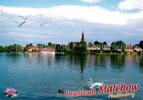 Malchow Inselstadt am Malchower See