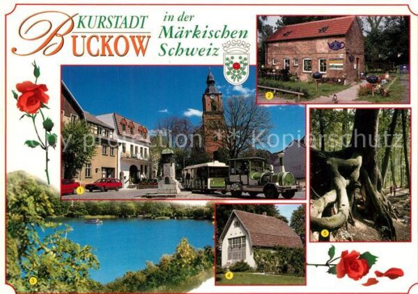 Buckow Maerkische Schweiz Marktplatz Kurbahn Keramik Scheune Sche