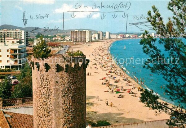 San Antonio de Calonge Strand