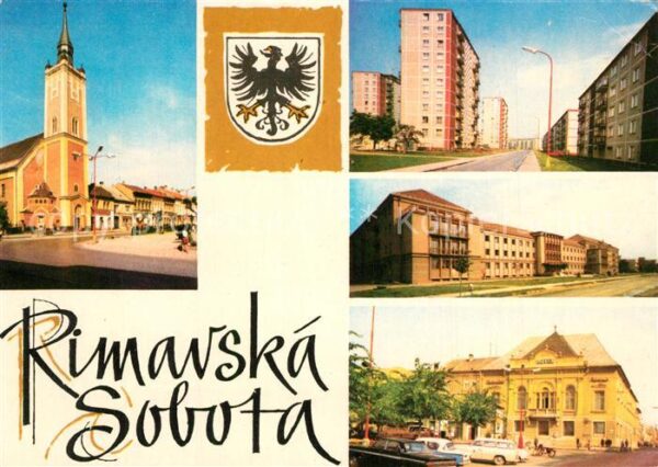 Rimavska Sobota Rim kat kostel Budova ONV Hotel Tatra