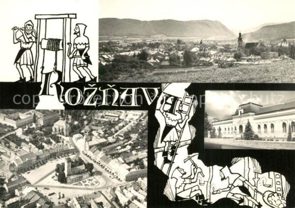 Roznava Panorama Teilansichten
