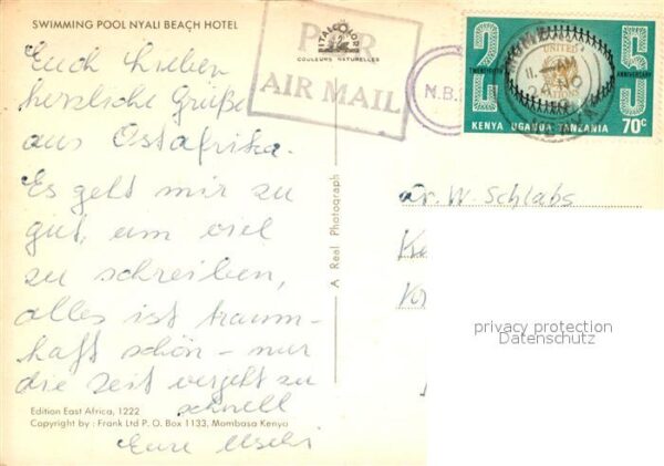 Mombasa Swimming Pool Nyali Beach Hotel – Bild 2