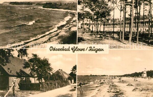 Glowe Ruegen Küste Strand Ferienhäuser Ostseebad