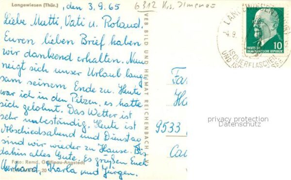 Langewiesen Panorama Thüringer Wald – Bild 2