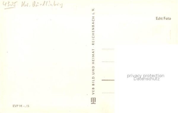 Gernrode Harz FDGB Erholungsheim Fritz Heckert Empfan – Bild 2
