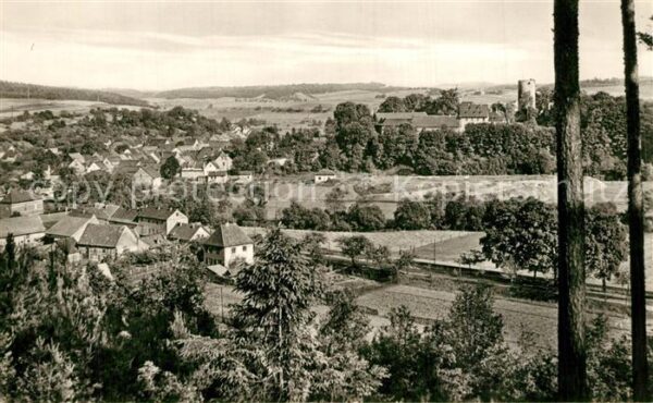 Tannroda Panorama Blick vom Weinberg