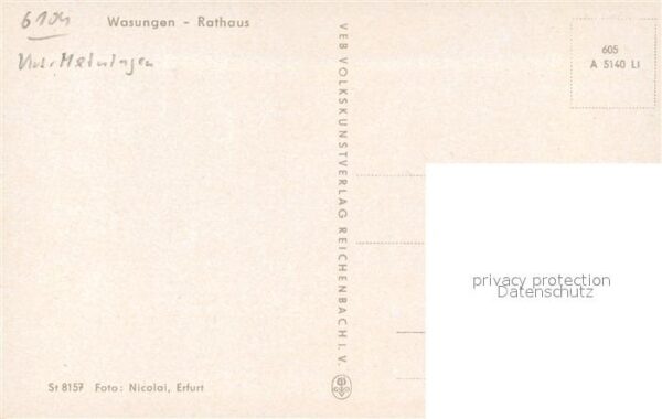Wasungen Rathaus Fachwerkhaus – Bild 2