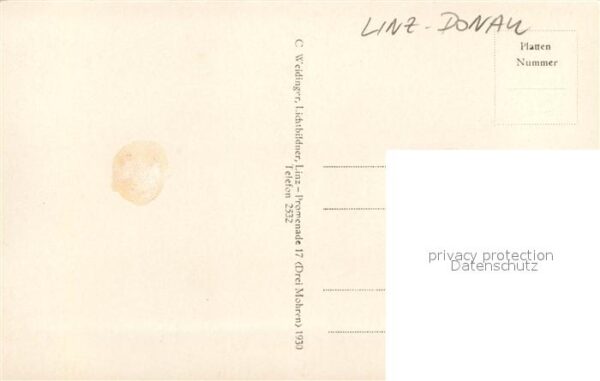 Linz Donau Provisorisches Badehaus – Bild 2