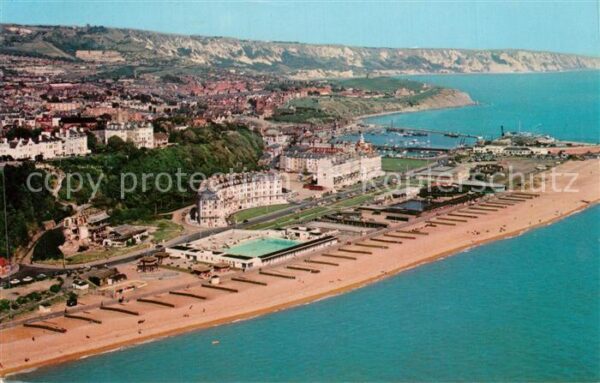 Folkestone Aerial view