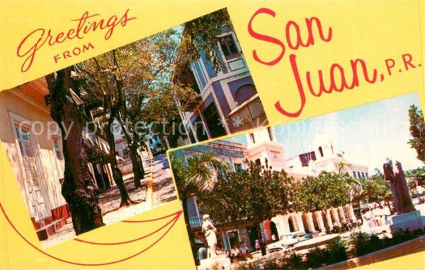 San Juan Puerto Rico Quaint and Narrow Street in Old San Jua