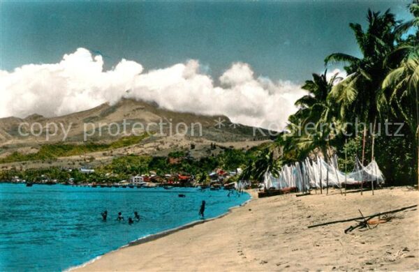Saint Pierre Martinique Beach Mountains