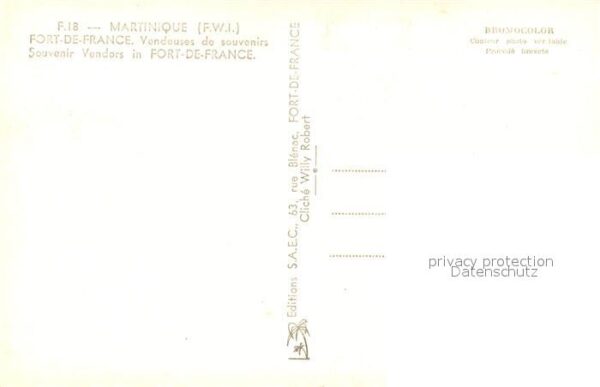 Fort-De-France Vendeuses de souvenirs – Bild 2