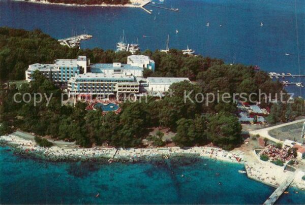 Porec Hotel Parentium Fliegeraufnahme