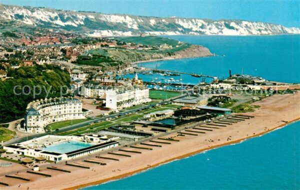 Folkestone Aerial view