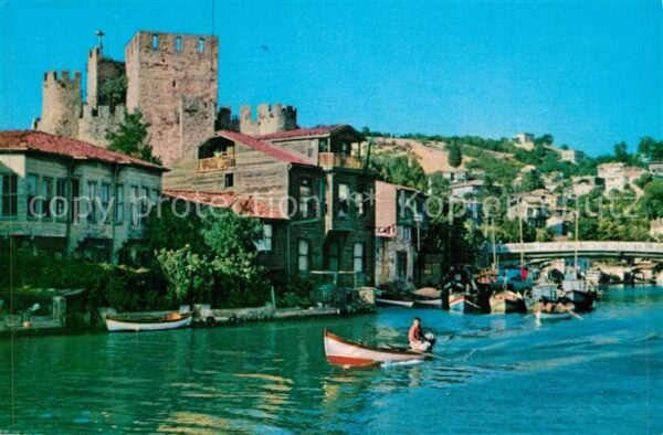 Istanbul Constantinopel Sweet Waters of Asia Göksu and fortress