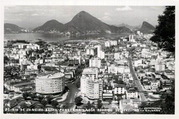 Rio de Janeiro Panorama Lagoa Rodrigo de Freitas