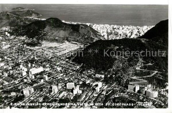 Rio de Janeiro Panorama visto do alto do Corcovado